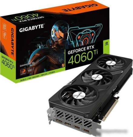 Gigabyte GeForce RTX 4060 Ti Gaming OC 8G GV-N406TGAMING OC-8GD