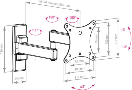Кронштейн Arm Media MARS-2