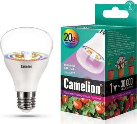 CAMELION (14310) LED20-PL/BIO/E27/20Вт
