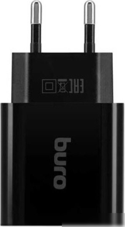 Сетевое зарядное Buro BUWD1 (черный)