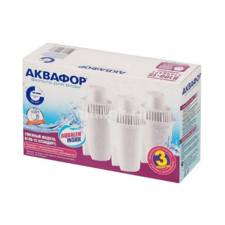 Комплект картриджей АКВАФОР B100-15 (комплект, 3 шт)
