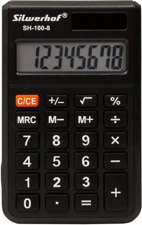Калькулятор Silwerhof SH-100-8