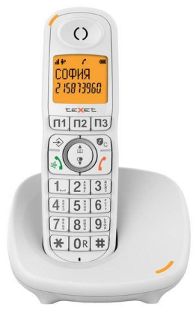 Радиотелефон TEXET TX-D8905A белый (127224)