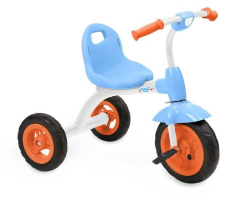 Детский велосипед NIKA ВДН1/4 оранжевый с голубым