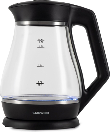 STARWIND SKS2035 1.7л. 2200Вт черный (стекло/пластик)