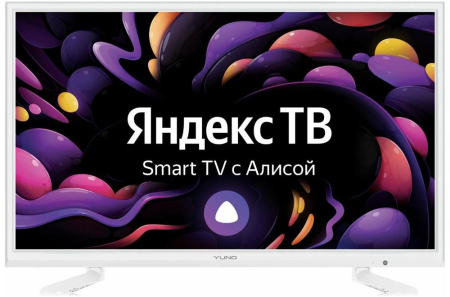 Телевизор YUNO ULX-24TCSW222 белый SMART TV