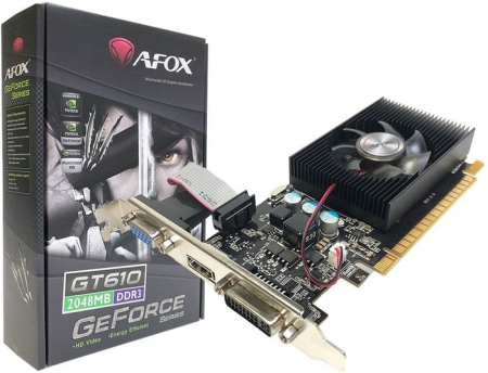 AFOX GeForce GT 610 2GB DDR3 AF610-2048D3L7-V6