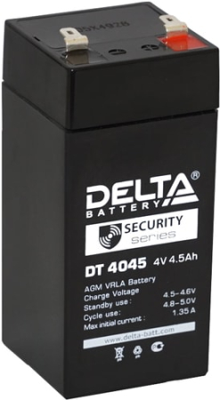 Аккумулятор для ИБП Delta DT 4045 47 мм (4В/4.5 А·ч)