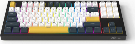 RITMIX RKB-587BL синий-белый-оранжевый