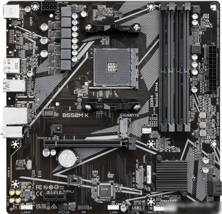 Gigabyte B550M K (rev. 1.0)