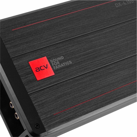 ACV DX-4.150 V4 4*150Вт/4-3-2 канал/4-2 Ом/HPF/LPF/BP/BassBoost/High Input/D class
