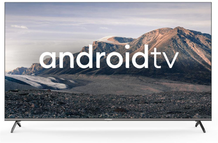 Телевизор HYUNDAI H-LED65BU7006 Android TV Frameless black silver 4K Ultra HD