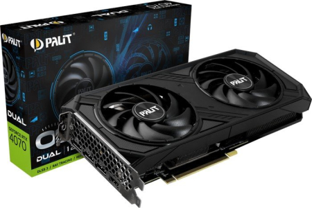 Palit GeForce RTX 4070 Dual OC NED4070S19K9-1047D