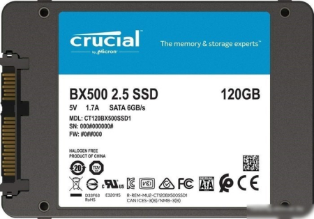 SSD Crucial BX500 240GB CT240BX500SSD1