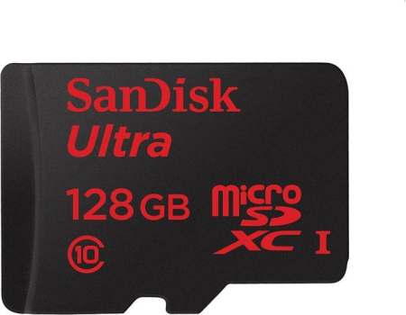 SanDisk Ultra microSDXC UHS-I (Class 10) 128GB (SDSDQUI-128G-G46)
