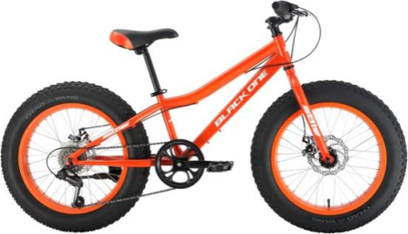 Велосипед BLACK ONE Monster 20 D оранжевый/белый/белый 11" HQ-0005343
