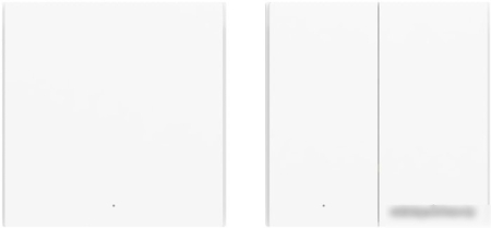 Aqara Smart Wall Switch H1 (двухклавишный, без нейтрали)