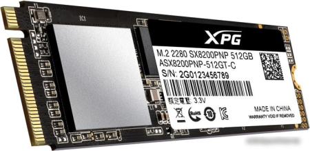 SSD A-Data XPG SX8200 Pro 512GB ASX8200PNP-512GT-C