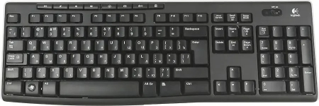 Клавиатура LOGITECH K270 черн./белый (920-003757)
