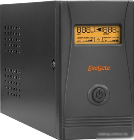 Источник бесперебойного питания ExeGate Power Smart ULB-650.LCD.AVR.EURO