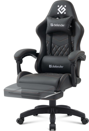 Игровое (геймерское) кресло Defender Bora (черный)
