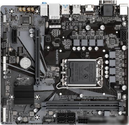 Материнская плата Gigabyte H610M H V2 DDR4 (rev. 1.0)
