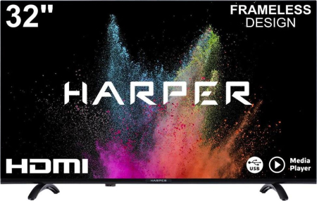 Телевизор HARPER 32R721T БЕЗРАМОЧНЫЙ