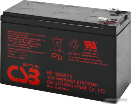 CSB HR1234W F1 (12В/9 А·ч)