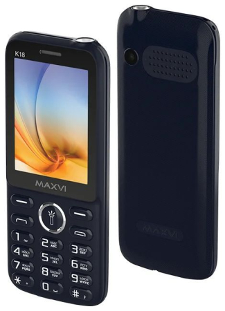 Мобильный телефон Maxvi K18 (синий)