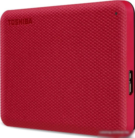 Внешний накопитель Toshiba Canvio Advance 1TB HDTCA10ER3AA (красный)