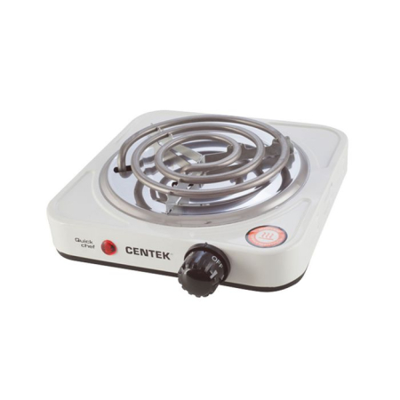 Настольная плита CENTEK CT-1508 электрическая белый однокомфорочная