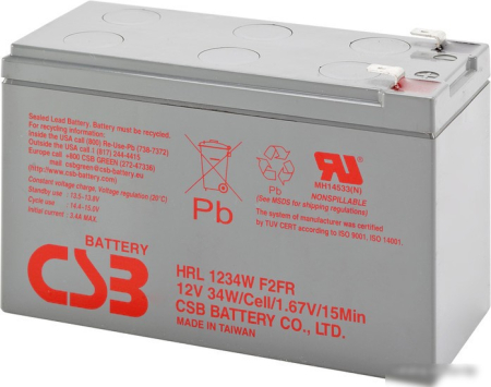 CSB HRL1234W F2 (12В/9 А·ч)