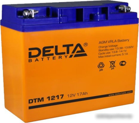 Delta DTM 1217 (12В/17 А·ч)