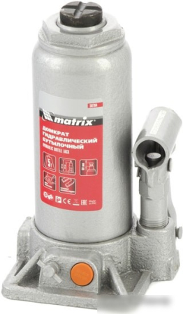 Бутылочный домкрат Matrix 50764 5т