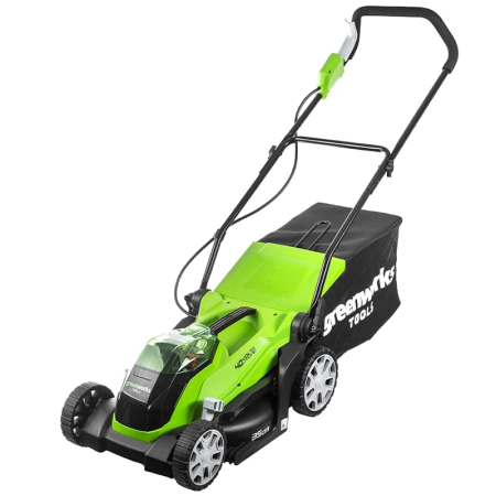 Колёсная газонокосилка Greenworks G40LM35 [2500067]