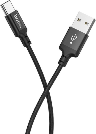HOCO (6957531062868) X14 USB (m)-Type-C (m) 1.0м - черный