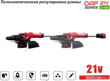 EDON OAF21-LM черный/красный 19405 (Без АКБ)