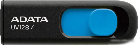 A-Data DashDrive UV128 128GB (черный/синий)