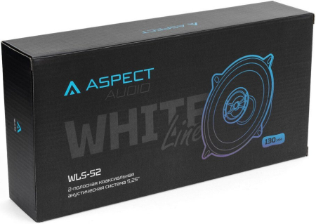 ASPECT АС WLS-52, White Line, 5,25"(13 см), 2полосы, RMS/MAX 50/150 Вт, 4Ом, 90Гц-20кГц