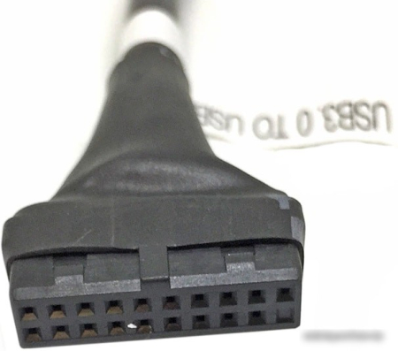 Кабель Espada 10pinMto20pinF
