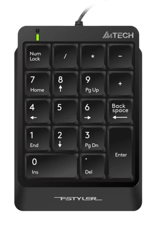 Цифровой блок A4Tech FK13P (черный)