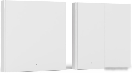 Aqara Smart Wall Switch H1 (двухклавишный, без нейтрали)