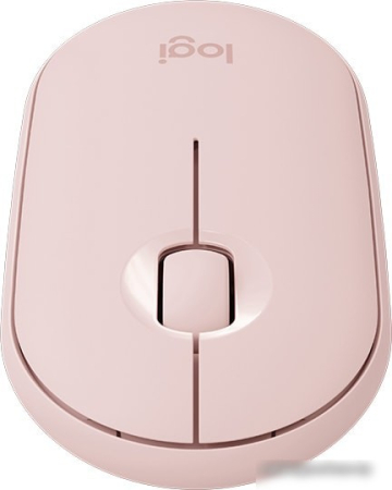 Мышь Logitech M350 Pebble (розовый)
