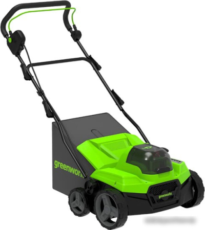 Скарификатор-аэратор Greenworks GD40SC38II 2517607 (без АКБ)