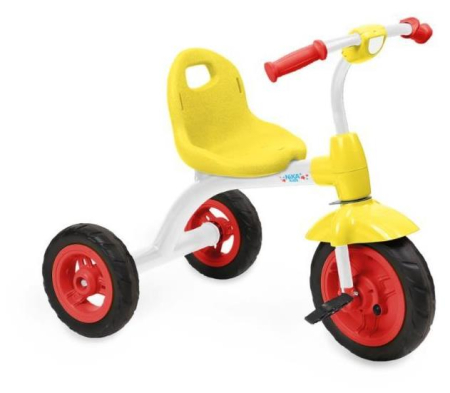 Детский велосипед NIKA ВДН1/1 красный с желтым