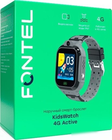 FONTEL KidsWatch 4G active, черный