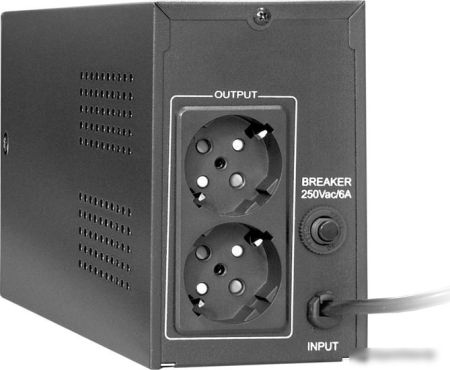 Источник бесперебойного питания ExeGate Power Smart ULB-650.LCD.AVR.EURO