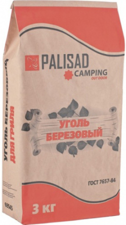 Уголь древесный Palisad Camping 69545 (3 кг)