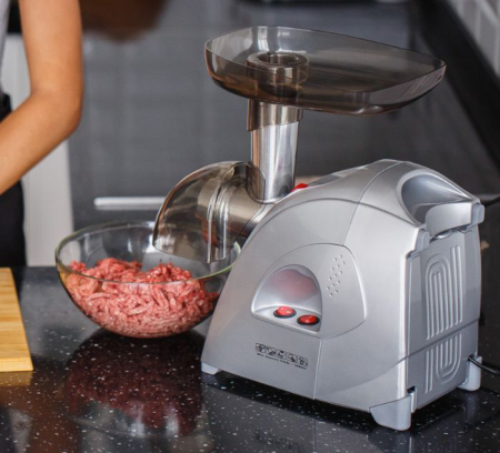 Мясорубка Аксион М 41.00 (серебристый)