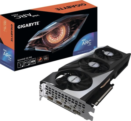 Gigabyte Intel Arc A380 Gaming OC GV-IA380GAMING OC-6GD
